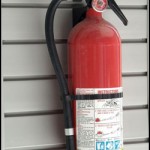 Fire Extinguisher on Hook