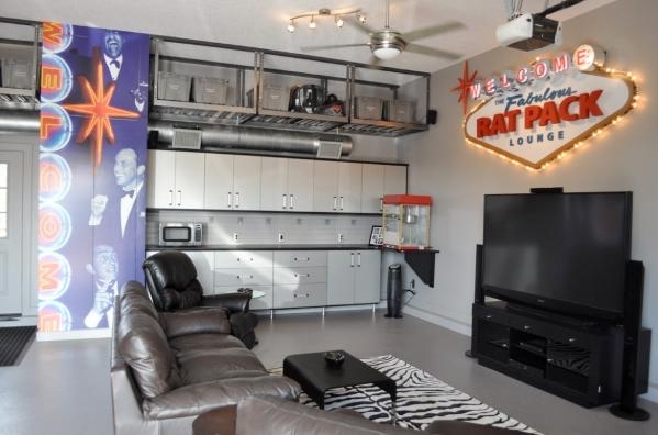 Four Steps To A Garage Man Cave Tlc, Garage Ideas For Guys